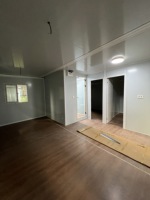 Casa Contenedor de Acero Plegable y Expandible, Villa Prefabricada Portátil con Baño Impermeable