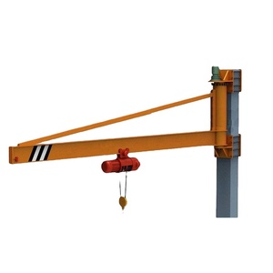Grue à flèche murale pour poste de travail avec palan électrique pour levage précis - Product Image 4