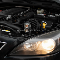 Adaptor Harness Relay H4 1.5m Kabel Tembaga Murni Halogen 2 Lampu Depan Kit Soket Pengontrol Keramik untuk Mobil
