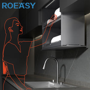 ROEASY Système de mécanisme de levage d'armoires de cuisine modulaires Organisateur de stockage <span class=keywords><strong>Armoire</strong></span> de levage intelligente verticale - Product Image 3