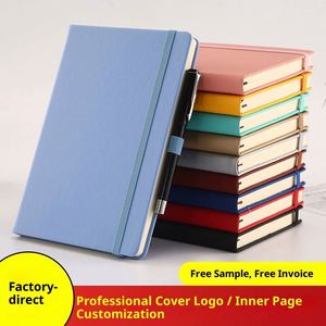 Agenda/Planificador de Cuero con Tapa Dura A5, 100gsm, Cosido con Hilo, Personalizado, Engrosado, para Reuniones de Negocios y Oficina, en Oferta - Product Image 2