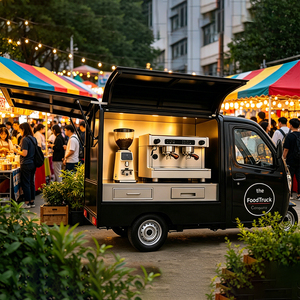 Caffetteria Mobile Ecosostenibile per Campus e Aree Ufficio con Funzionamento Silenzioso e Facile Manovrabilità - Product Image 2