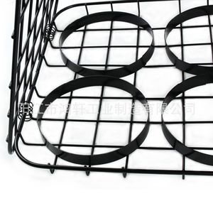 ตะแกรงย่างบาร์บีคิวสี่ช่องพร้อมด้ามไม้ เคลือบสารกันติด สำหรับย่างอาหารกลางแจ้ง อบ และบาร์บีคิว - Product Image 4