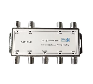 Commutateur <span class=keywords><strong>DiSEqC</strong></span> multi-prises 8 entrées 1 sortie pour <span class=keywords><strong>LNB</strong></span> satellite - Product Image 4