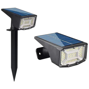 Luces Solares LED para Exteriores, Impermeables, con 3 Modos de Iluminación, Focos Solares para Jardín - Product Image 1
