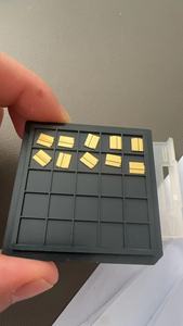 उच्च तापीय चालकता 1800-2300 w/m. k cvd हीरा 1-2 um सोना लेपित हीरा/u cu सबस्ट्रेट - Product Image 4