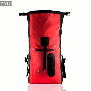 Tas Ransel Tahan Air PVC 20L dengan Logo Custom, untuk Mendaki, Kemah, Kayak, Arung Jeram, Olahraga Outdoor, Penjualan Panas - Product Image 2