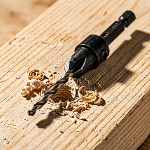 2026 Professional Hex Shank Countersink <b>Drill</b> <b>Bit</b> Kit for Wood 1/16"-1/2" HSS-Coated - Product Image 6