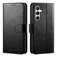 Étui de téléphone en cuir de luxe pour Samsung Galaxy S25 Plus S24 Ultra S26, porte-cartes, étui de téléphone portefeuille