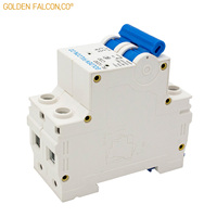 Disjoncteur Double chic MCB, 30a, 250V, interrupteur Miniature