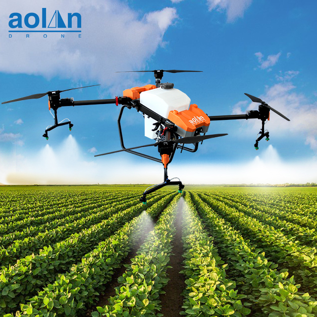 RTK GPS Signal Drone for Autonomous Fumigation Centimeter Position Agricultural Sprayer with Broken Signal Features