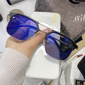 2025 nueva llegada Polygon Metal PC Anti-Blue Light <span class=keywords><strong>Gafas</strong></span> Sol Anti-Reflect Photogray para hombres Diamond Turn Black Sun fotocromático - Product Image 3