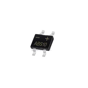 Manufacturer wholesale bridge rectifier diode 1A 1000V ABS10 rectifier bridge ABS SMD 4-pin Low power transistor