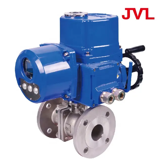 Steam Ball Valve Steam Control14001 Flanged Hard Seal Electric Motorized Water Ball Valve