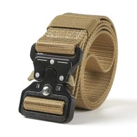 Ceinture tactique de haute qualité en gros pour sports de plein air, multifonctionnelle avec boucle en alliage, ceinture de taille tactique en nylon