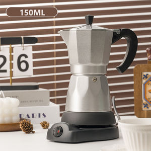 Cafetera Eléctrica <span class=keywords><strong>Moka</strong></span> Estilo Italiano Clásico 110V - Product Image 3