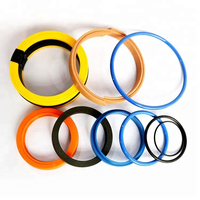 Kit de joints hydrauliques 99100130 compatible avec les rétrocaveuses JCB 1400B 1550B 1600B 1700B 214 215 216 217 - Kit de réparation de cylindre