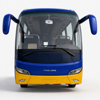 Autobus électrique TENGLONG 12m 53 places, batterie CATL 255 kWh, autonomie 450 km, pour les trajets interurbains