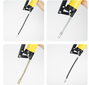Pistola de Grasa <span class=keywords><strong>Manual</strong></span> de Alta Presión, Capacidad de 400cc, 6000-10000psi, Resistente al Desgaste y a la Presión, Válvula de Aire Doble - Product Image 5