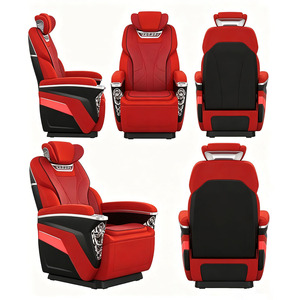 Siège de <span class=keywords><strong>van</strong></span> VIP de luxe universel en cuir pour remplacement, idéal pour la rénovation intérieure des MPV et SUV, couleur personnalisable, directement de l'usine. - Product Image 3