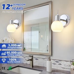 โคมไฟติดผนัง LED แบบเรียบง่ายทันสมัยสำหรับห้องนอน ห้องอ่านหนังสือ ข้างเตียง บันได ตกแต่งบ้าน - Product Image 1