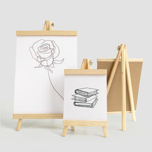 Chevalet en bois de signe de support de tableau blanc pour l'affichage de babillard de restaurant café - Product Image 5