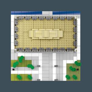 Offre Spéciale – Série de Construction ZHEGAO Arc de Triomphe <span class=keywords><strong>Paris</strong></span> France – Mini Blocs de Construction pour Enfants - Product Image 2