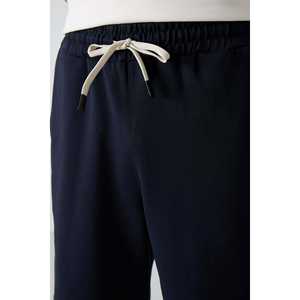 Conjunto de Pantalones Cortos de Algodón para Hombre, Color Azul Marino, Corte Holgado, 100% Algodón, Tela Texturizada, 85249 - Product Image 5