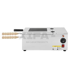 Máquina para Hacer Pasteles de Chimenea de 6 Rodillos, <span class=keywords><strong>Horno</strong></span> para Kurtos Kalacs, Diseño Compacto de Sobremesa, Rotación Automática, para Pequeñas Panaderías, Cafeterías y Emprendimientos - Product Image 3