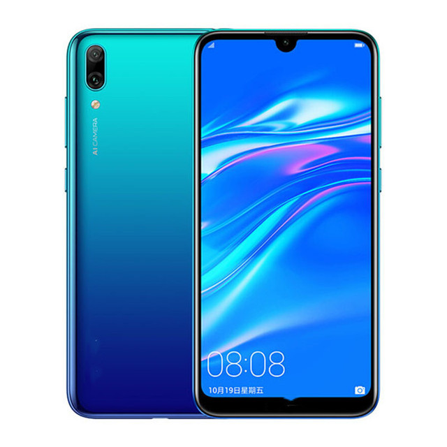 Wholesale HUAWEI Y7 Pro 2019 4+64GB 4+128GB Unlocked Phones Used Cell Phones Telefonlar Tlphone Android