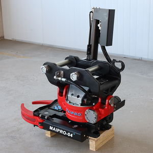 Rotateur hydraulique inclinable avec grappin pour excavatrices de 5 à 8 tonnes, pour un travail simplifié - Product Image 5