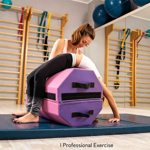 High Quality PVC Octagon Tumbler <strong>Mat</strong> Sponge Gymnastics Training Equipment for Skill Development &amp; Tumbling Exercise - Product Image 6