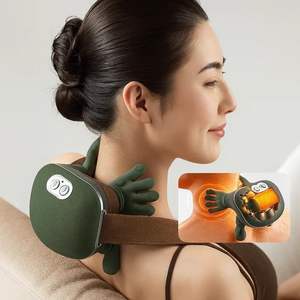 Meilleures ventes : Masseur portable sans fil pour le cou et les épaules avec chaleur, Shiatsu 4D pour améliorer la fatigue du cou et la flexibilité musculaire - Product Image 3