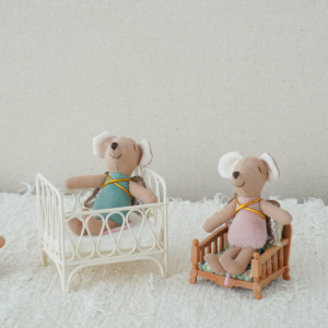 Muñeco de Ratón de Arte Nórdico CPC, Adorable con Alas de Ángel, Ecológico, Multicolor, Juguete de Peluche de 9-10CM, Algodón y Poliéster, con Peso, para Cumpleaños - Product Image 3