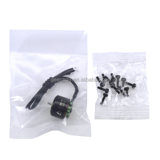 UAV Brushless Motor 2500KV 3100KV 5200KV 6000KV 7000KV FlashHobby A1207 2.0mm Shaft Dia 7075-T6 Al Bell Drone Parts Flash Hobby