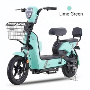 โรงงานขายส่งมอเตอร์ไซค์สกู๊ตเตอร์ 48V12AH 350W สำหรับผู้ใหญ่ รถสองล้อสำหรับการเดินทางในเมือง - Product Image 4
