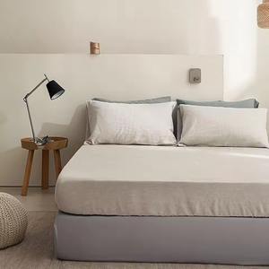 <strong>Teddy</strong> Dreamland Plant Pattern 100% Linen Breathable Printed <strong>Bedding</strong> Set Soft Comfortable Home Textile OEM Supplier - Product Image 5