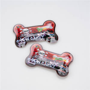 Vente en gros de bonbons importés Bonbons arc-en-ciel crâne sur le thème de l'Halloween BRC Bonbons aromatisés aux fruits <span class=keywords><strong>Bonbon</strong></span> Halal Dulces Exotique Fantaisie Bonbons à mâcher - Product Image 5