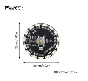 Lámpara LED con 16 Modos de Luz, Interruptor de Tecla, Lámpara de Agua, Mini Lámpara Decorativa, Mini Lámpara LED de Control Magnético, Luz Inalámbrica - Product Image 6