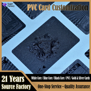 Distribute OEM ODM PVC Waterproof <b>Fold</b> Resistant Card Games customized brand present gift <b>set</b> - Product Image 4
