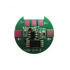 Enerkey 1S 3A保护板3.7V，用于带NTC功能的太阳能灯锂离子电池组PCM BMS