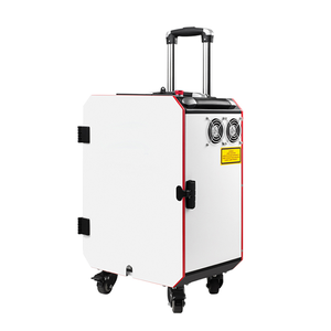 <span class=keywords><strong>Valise</strong></span> à roulettes 100W 200W 500W Peinture à l'huile Métal Antirouille Pulse Mopa Laser Machine de nettoyage Prix - Product Image 2