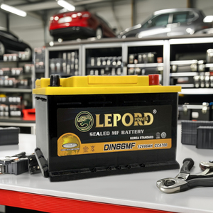 แบตเตอรี่สตาร์ทรถยนต์ Mexico LEPORD รุ่นที่ดีที่สุด แบตเตอรี่สำรองพลังงานแสงอาทิตย์ 12V 60 70 แอมป์ 75 80 แอมป์ชั่วโมง สำหรับสตาร์ทรถยนต์ รถบรรทุก รถยนต์อื่นๆ Lepord Amaron Osaka Battery - Product Image 3