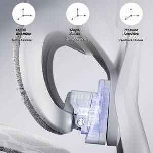 Silla <span class=keywords><strong>de</strong></span> Oficina Ergonómica Giratoria y Reclinable con Reposapiés, <span class=keywords><strong>de</strong></span> Malla, para Ejecutivos, Venta al Por Mayor - Product Image 3