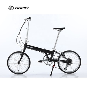 GOMID vélo de ville pliant en alliage d'aluminium V frein bicicletas SHIMANO kit cycle de vitesse bisiklet personnalisé <span class=keywords><strong>SCHWALBE</strong></span> <span class=keywords><strong>pneu</strong></span> vélo pliable - Product Image 1