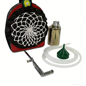 Kit de torche de soudage à soufflet d'air 5 pièces/ensemble, type pédale, avec soufflet en cuivre, pot à huile, poignée en fer, soufflet en cuir et plastique, pour la fusion de métaux et l'or - Product Image 4