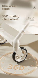 Cochecito de bebé ultraligero y plegable con asiento reclinable, cochecito compacto para niños de hasta 3 años, portátil para viajes - Product Image 6