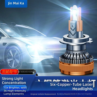 Nouvelle Conception Ampoule de Phare LED de Voiture Haute Puissance 80W 9000LM Double Faisceau 9004 H4 Plug-and-Play avec Refroidissement par Ventilateur pour Remplacement