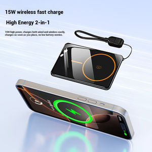 Nouvelle Batterie Externe Style Rapide 5000mAh PD 22.5W avec Câble, ou Batterie Externe Magnétique sans Fil 10000mAh 15W, Compatible <span class=keywords><strong>iPhone</strong></span> 16 15 - Product Image 2