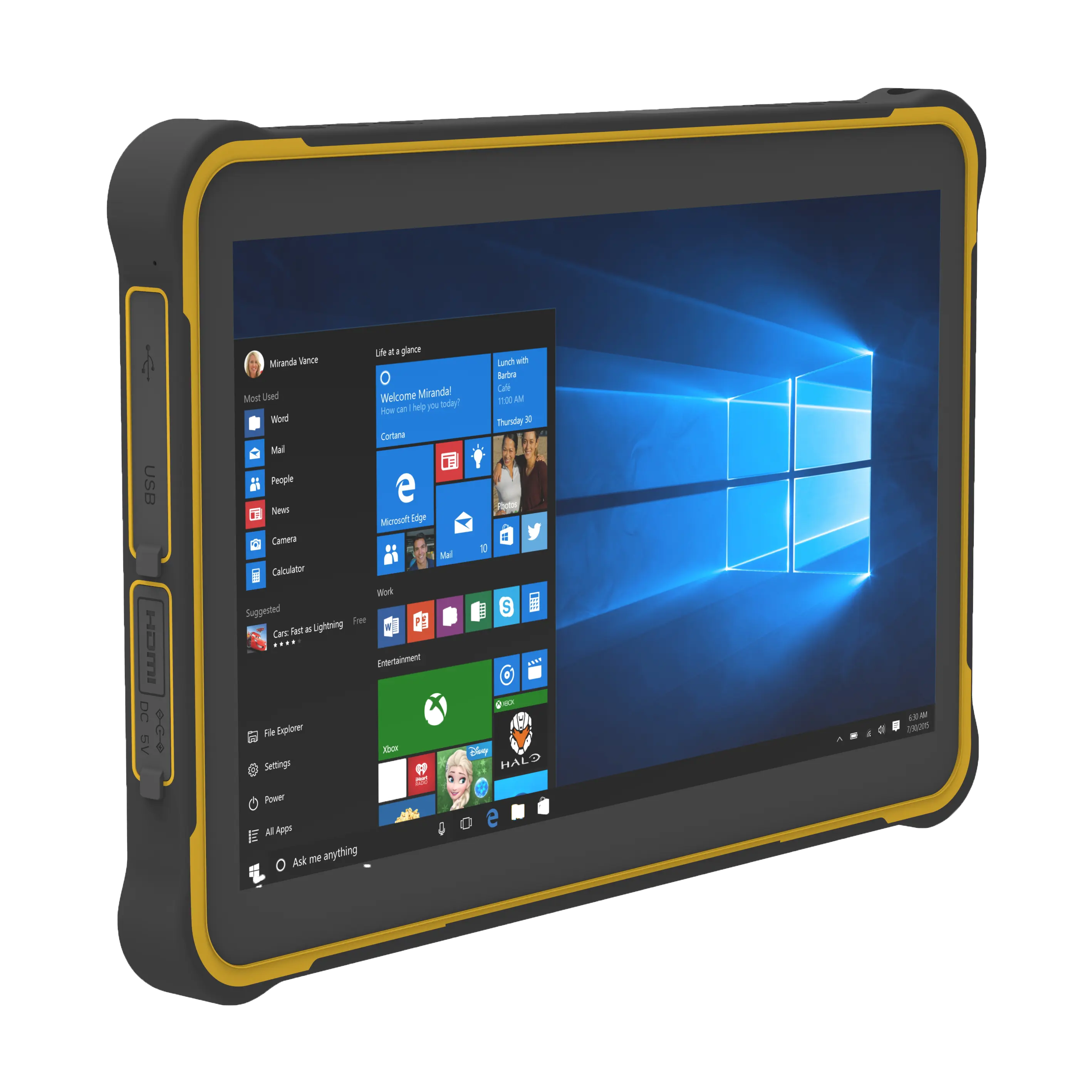 Tablet, usb tipo c carregamento 10.1 polegadas painel de toque capacidade industrial android robusto pc tablet